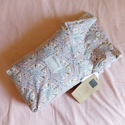 Kentia cotton duvet cover set double 220x240 cm with pillowcases new