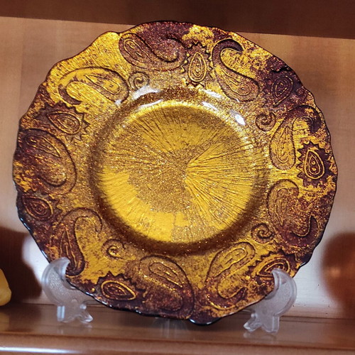 Decorative plate diameter 22 cm, like new