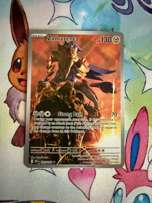 Zamazenta (DRI 201) Pokémon card like new, Destined Rivals singles