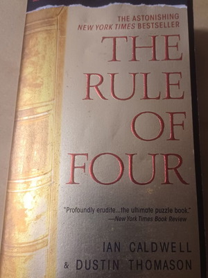 The Rule of Four Ian Caldwell σαν καινούργιο, αγγλικά