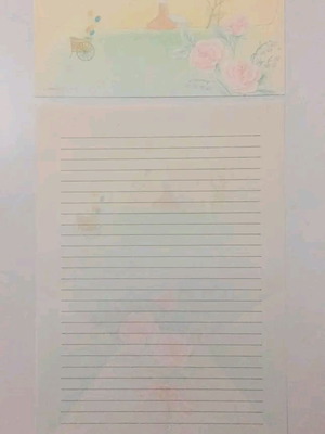 Aromatic stationery set new