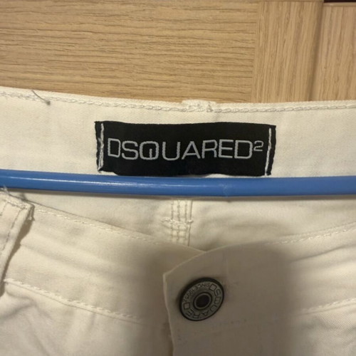 D squared White Men's Pants like new, 100% cotton, size 33, straight fit