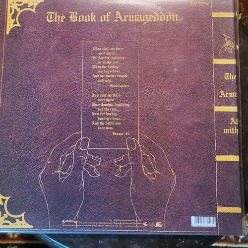 Venom At War With Satan transparent LP like new