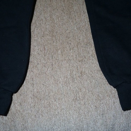 Men's tracksuit like new, black with multicolor details, size M