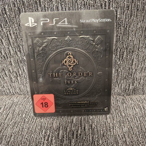 The Order 1886 Steelbook edition PS4 game