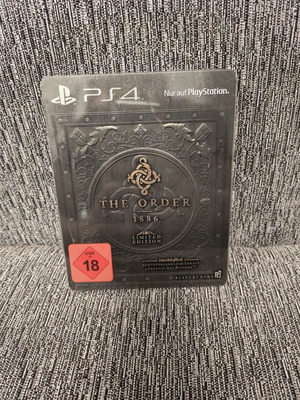 The Order 1886 Steelbook edition PS4 game