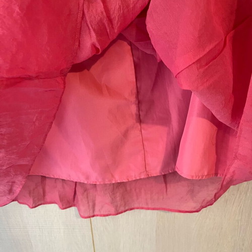 Pleated skirt pink, like new, size large