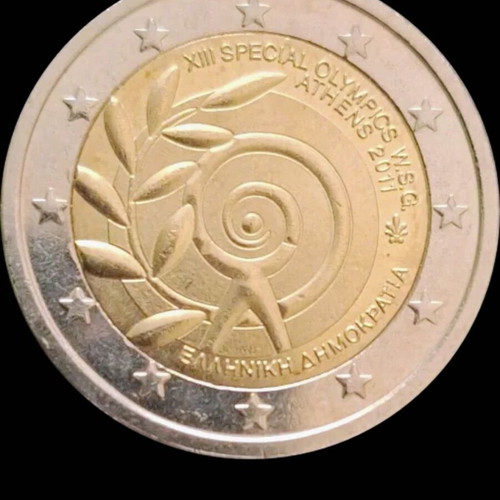 2 Euro Coin Greece 2011 like new, Special Olympics Athens