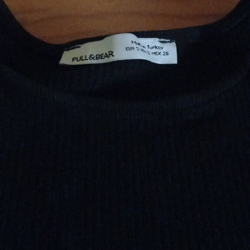 Pull & Bear elastic midi dress size S like new with side cat out