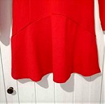  Φόρεμα κόκκινο μίνι Μ