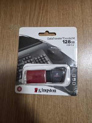 Kingston DataTraveler Exodia M 128GB USB 3.2 new flash drive