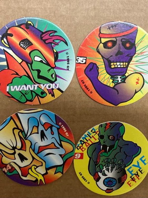 POG, Slammer, Milk Cap 8 броя като нови