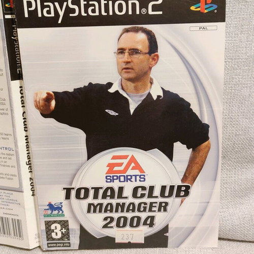 Total Club Manager 2004 PS2 μεταχειρισμένο σε πολύ καλή κατάσταση