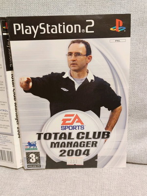 Total Club Manager 2004 PS2 μεταχειρισμένο σε πολύ καλή κατάσταση