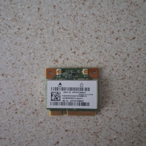 Atheros WCBN608AH-L6 (p51) Mini PCI WiFi wireless network card