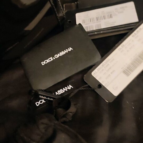 Dolce and Gabbana rubber bag used, black