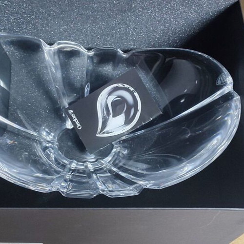 Orrefors Armadillo crystal bowl large size new