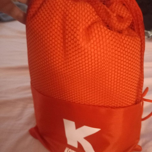 Beach towel with pouch, new