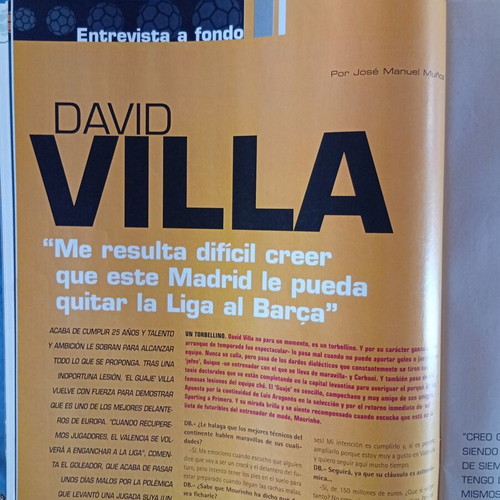 Don Balon magazine issue 25-31/12/2006 like new with Levante poster