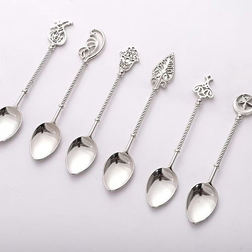 Vintage teaspoons set of 6 pieces new