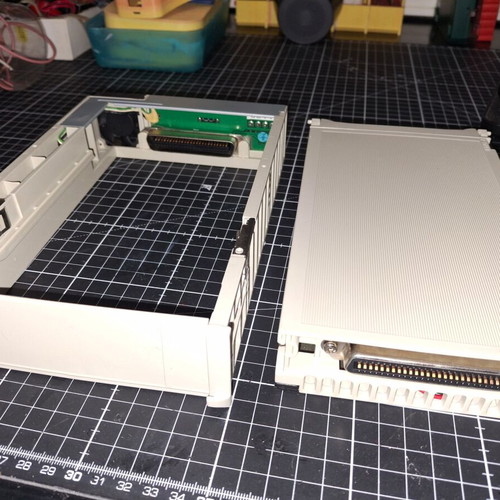 3.5" SATA external disk case, retro