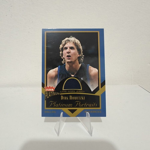Dirk Nowitzki Patch Card Dallas Mavericks 2002-03 Panini like new