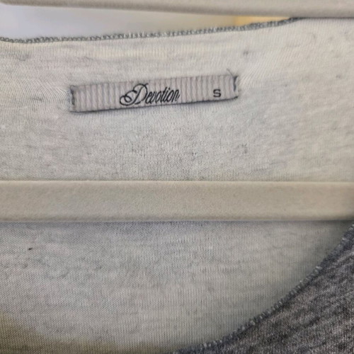 Devotion dress S gray used, wool and viscose