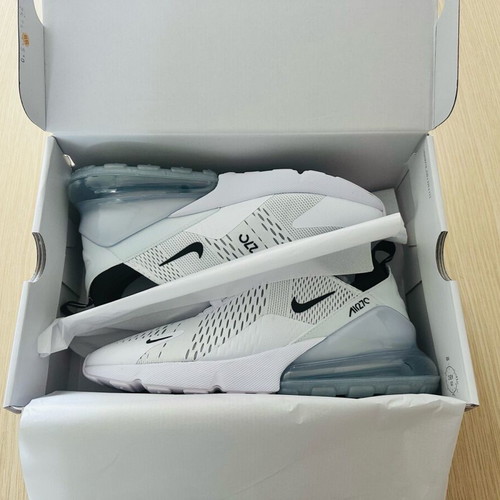 Nike Air Max 270 athletic shoes new, size 43, white