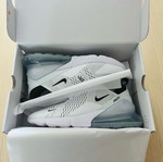 Nike Air Max 270 athletic shoes new, size 43, white