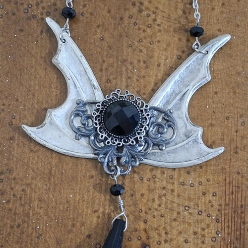 Bat Wings Pendant used with Chain