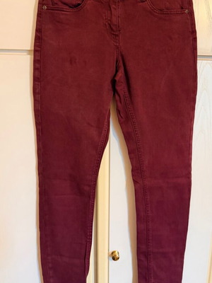 Scotch & Soda Γυναικείο Τζιν Μπορντό Παντελόνι σαν καινούργιο, νούμερο 27