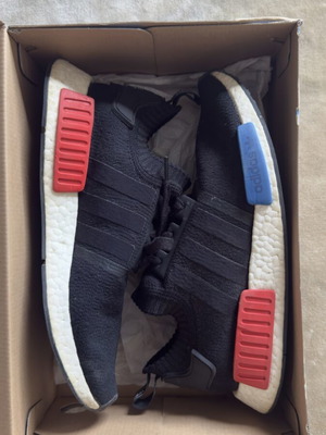 Adidas NMD_R1 Core Black OG sneakers like new, size 44