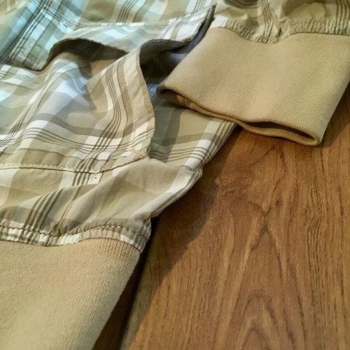 Playlife (Benetton) vintage checkered bomber jacket