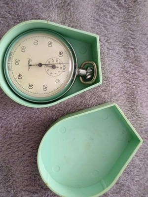 AGAT stopwatch used, vintage Soviet mechanical