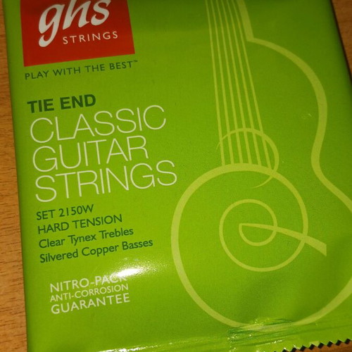 GHS 2150W Classic Guitar Strings Set new