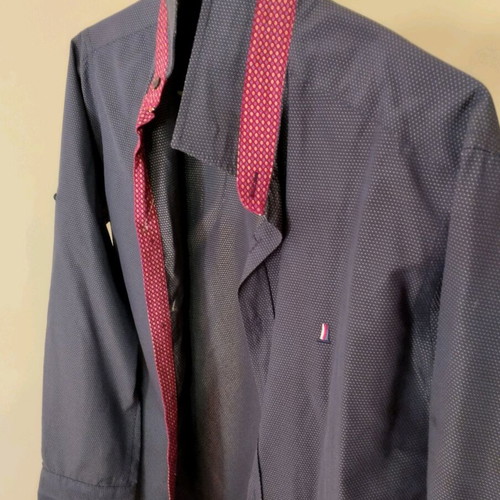 Poli Gianni men's shirt like new, black with polka dot design