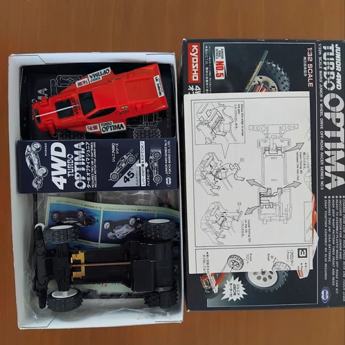 Kyosho Tokyo Marui Junior 4WD Turbo Optima No.5 1:32 scale