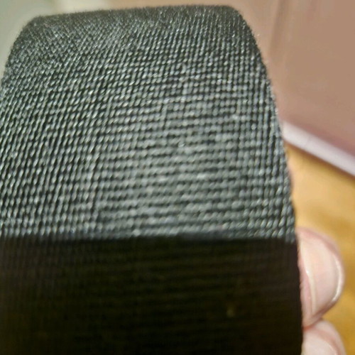 Prada fabric belt like new, black, size 100