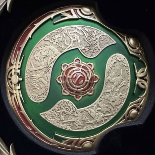 Aegis 2024 Dota 2 collectible like new from the Compendium