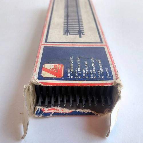 Lima Train Straight Tracks new, pack of 12 from 1983