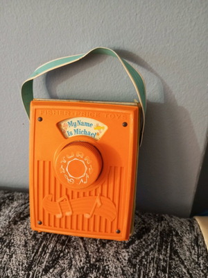 Fisher Price musical toy My name is Michael 1974 used
