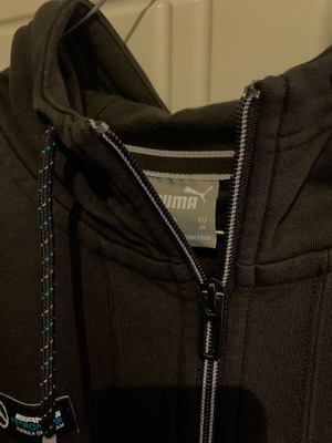 Puma jacket, black, size M