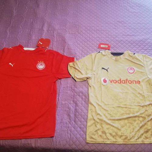 Olympiacos jerseys new, third and fourth kit 2006-2007, size Medium