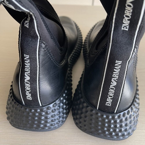 Emporio Armani boots like new, women's size 37, black