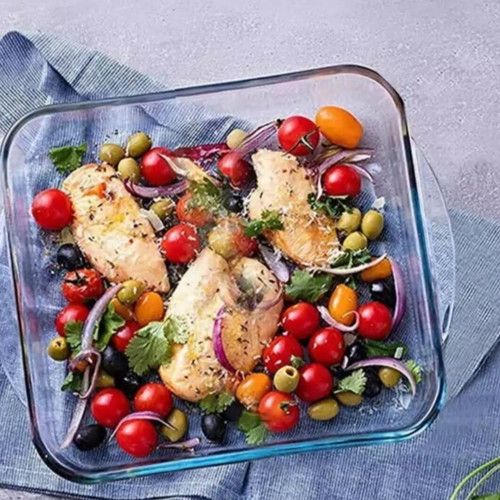 Premia Glass 3.2 L Tupperware Borosilicate Oven Dish New
