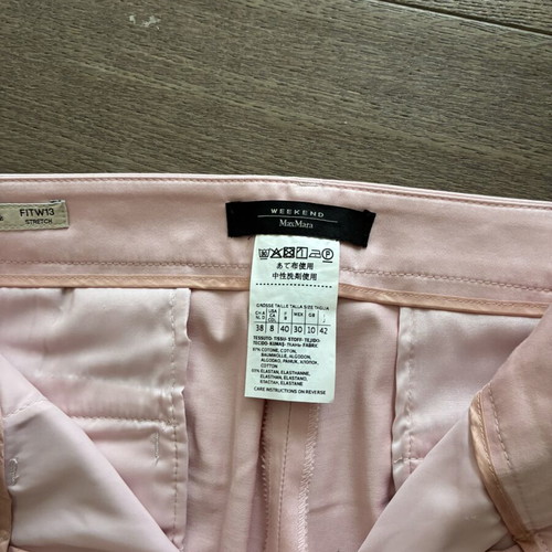Weekend Maxmara pants like new, pink, size M