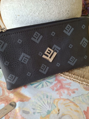 Clutch BL (Bleecker & Love) black like new with wrist strap