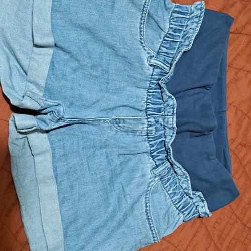Maternity shorts H&M mama size M like new, blue