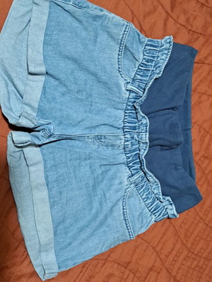 Maternity shorts H&M mama size M like new, blue