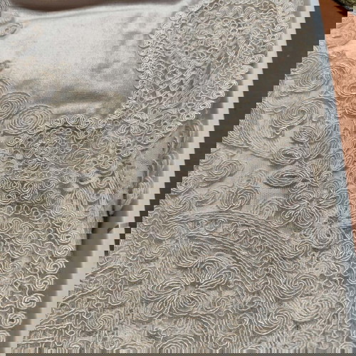 Μεταξωτή στρώση 5 τεμαχίων με χειροποίητη δαντέλα καινούργια